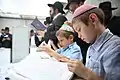 Children praying