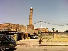 The Great Mosque of al-Nuri before its destruction in 2017