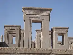 Tachara is the most intact building of Persepolis today.