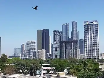 A view of Lower Parel's skyline