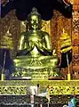 Statue of Koṇāgamana Buddha. Buddha Dhatu Jadi known as the Bandarban Golden Temple, Bangladesh