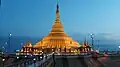 Twilight image of pagoda