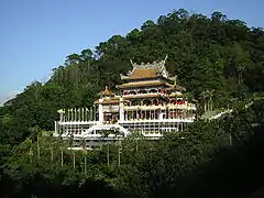 Lingxiao Chapel (凌霄寶殿) of Zhinan Temple (指南宮), Taipei City (1963)