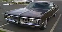 1972 Chrysler Newport Custom four-door hardtop