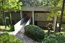 The home of architect Harry Seidler in Kalang Avenue