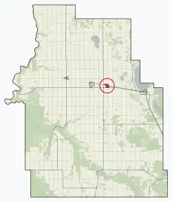 Location in M.D. of Smoky River