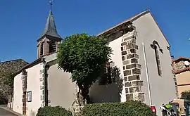 The church in Clémensat