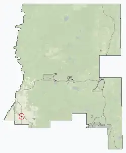 Location in Northern Sunrise County