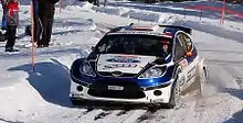 Mikko Hirvonen at 2010 Monte Carlo Rally