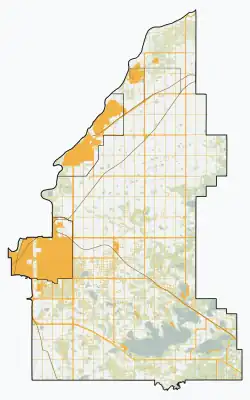 Ardrossan is located in Strathcona County