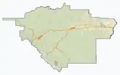 Cadomin is located in Yellowhead County