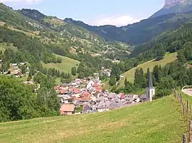 A general view of Saint-Pierre-d'Entremont