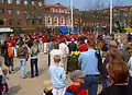 Music performance at the town square