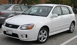 2007 Kia Spectra5 hatchback (US)