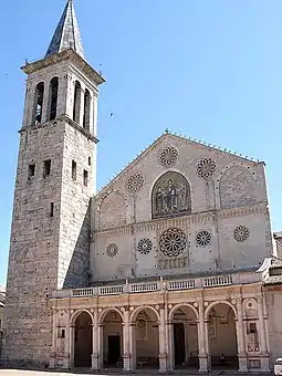 The seat of the Archdiocese of Spoleto-Norcia is Cattedrale di Santa Maria Assunta.