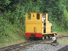 'Polar Bear' on the headshunt at Cragside