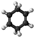 1,4-Cyclohexadiene molecule