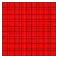 Square tiling