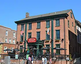 The old Bank of Newark Building, 102 E. Main