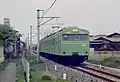 Kawagoe Line 103–3000 series set 53 as a three-car set in May 1993