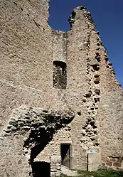 Ruins of the chateau