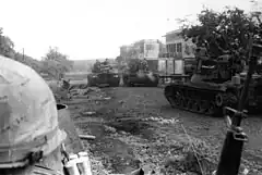 Advancing into Snuol, Cambodia, May 1970.