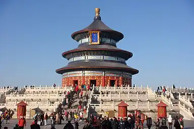 Hall of Prayer for Good Harvests, the largest building in the Temple of Heaven