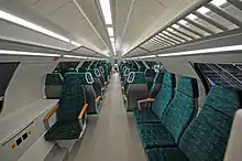 Second class interior, ODEG