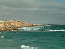 The entrance to Venus Bay