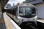 MTR Metro Cammell EMU at Lo Wu