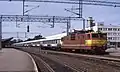 Kouvola railway station in 1986