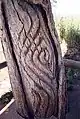 Wiradjuri carved tree, Grave of Yuranigh. c. 1850