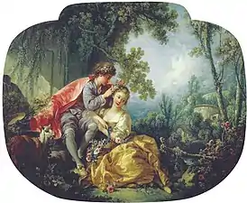 François Boucher, The Four Seasons (Spring), 1755