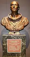 Bust of Stafford at the  USAF Museum