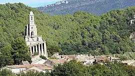 Pierrelongue and the chapel of Notre-Dame-de-Consolation