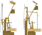 Upright actions, 1842 patent