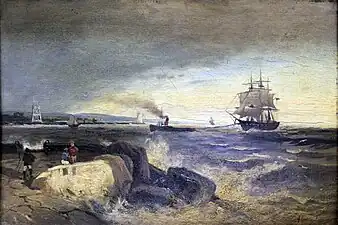 In the Bay, 1876Yekaterinburg Museum of Fine Arts
