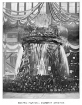 Electric fountain, 1895 MCMA exhibit