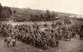 The 18th Lancers near Mametz in 1916