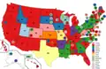 2ndVice Presidential Ballot(Before Shifts)