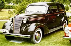 1938 Chevrolet Master Deluxe sedan