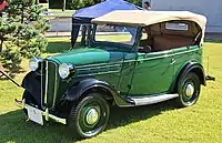 The Datsun Type 17 was the last pre-war Datsun small car