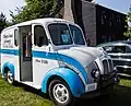 A 1950 Divco truck restored as a milk float