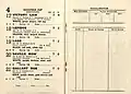 1950 Caulfield Cup racebook showing starters & results