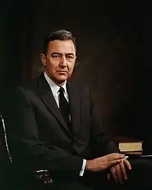 Former Senator Eugene McCarthy of Minnesota