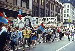 1968 protests in Chicago.