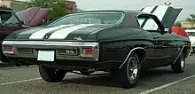 A 1970 Chevelle SS similar to the one driven by Matthew McConaughey (Wooderson)