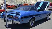 1971 Dodge Demon 340 in B5 Blue