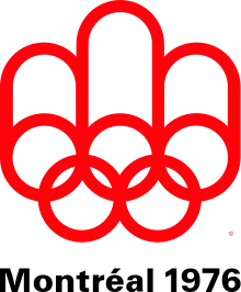 Logo of the 1976 Summer Olympics