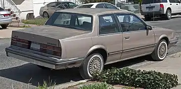 1984 Chevrolet Celebrity 2-door rear